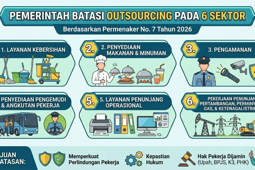 Pemerintah Batasi Oustsourcing pada 6 Sektor, Apa Saja?