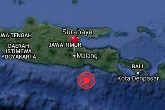 Malang Kembali Diguncang Gempa Bumi Dengan Kekuatan 4,8 Skala Richter