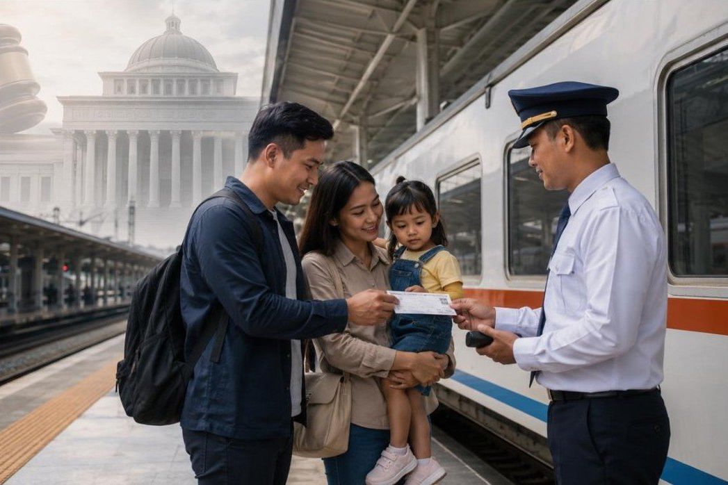Gugatan Aturan Tiket Anak di Kereta Masuk MK