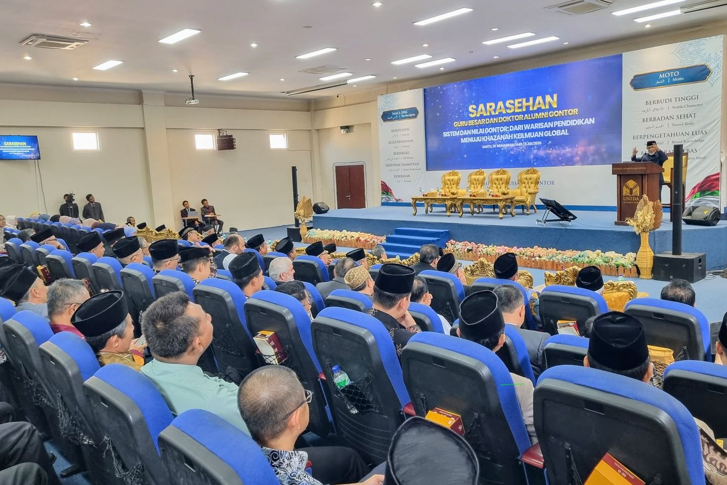 Guru Besar dan Doktor Alumni Gontor Bahas Sistem Pendidikan Menuju Khazanah Keilmuan Global