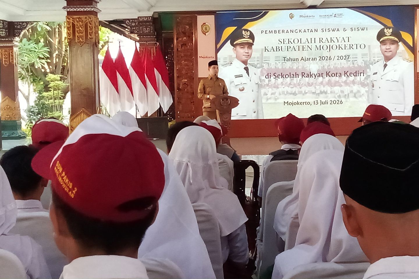 Pemkab Mojokerto Titipkan 38 Siswa ke Sekolah Rakyat Kota Kediri