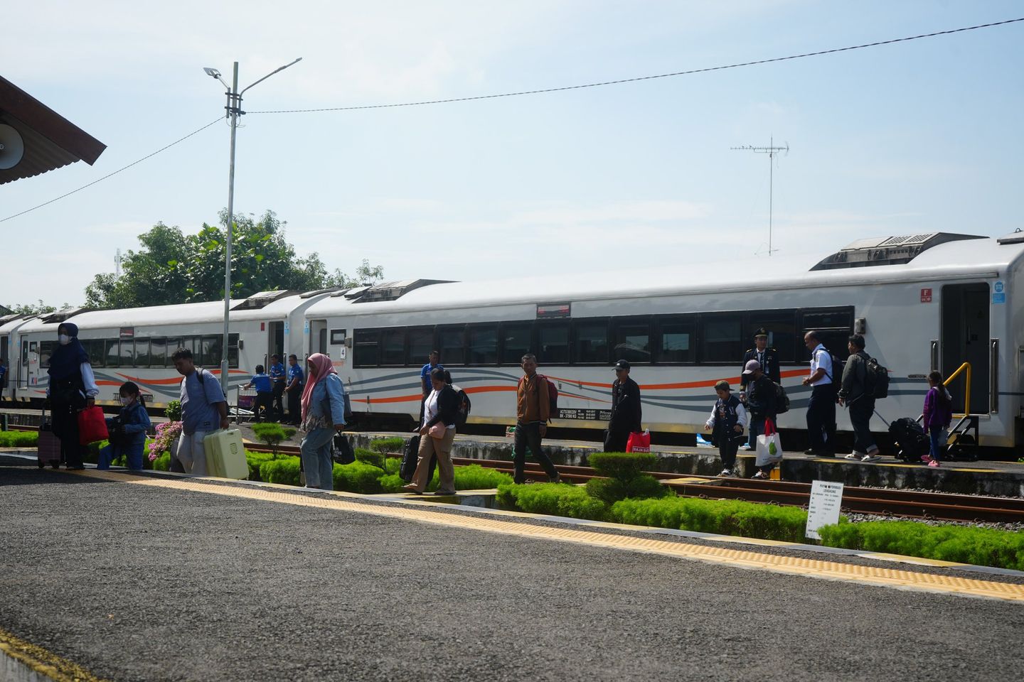 Puncak Arus Mudik di Wilayah KAI Daop 7 Madiun Berlangsung Kemarin