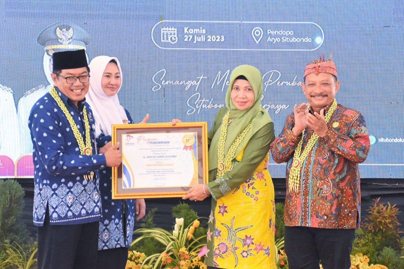 Istri Bupati Situbondo Terima Penghargaan Bunda PAUD Dedikatif-Inspiratif