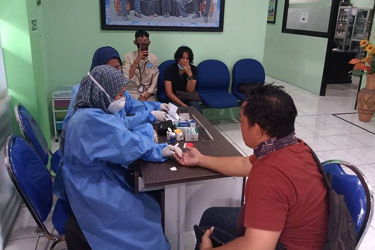 HPN 2023, Wartawan Mojokerto Gelar Tes Kesehatan Hingga Vaksin Booster ke-2