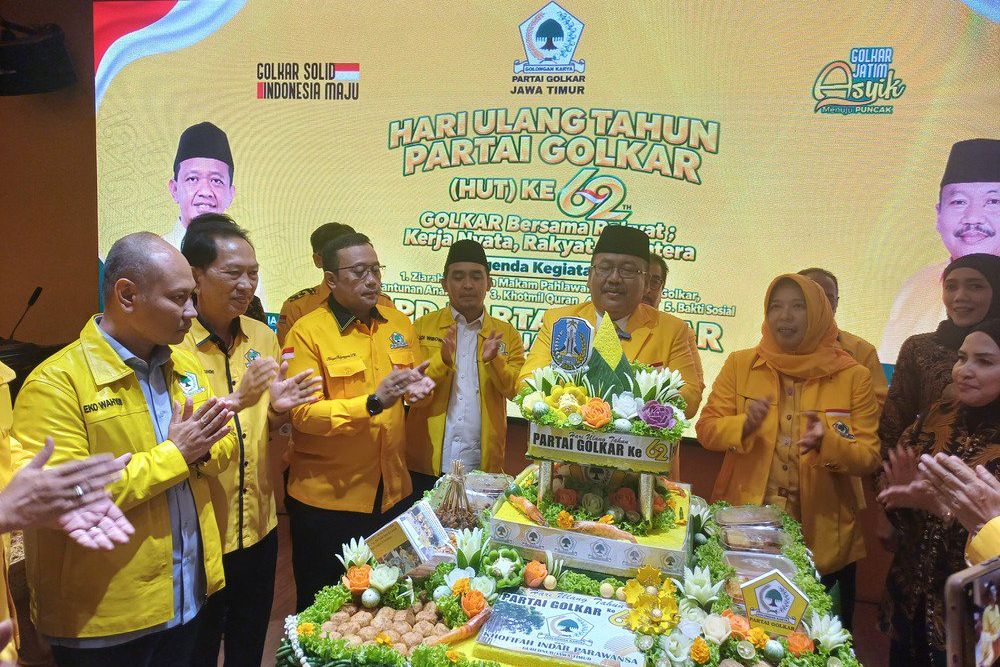 HUT ke-62 Golkar, Ali Mufthi Tekankan Kaderisasi dan Kesejahteraan Rakyat