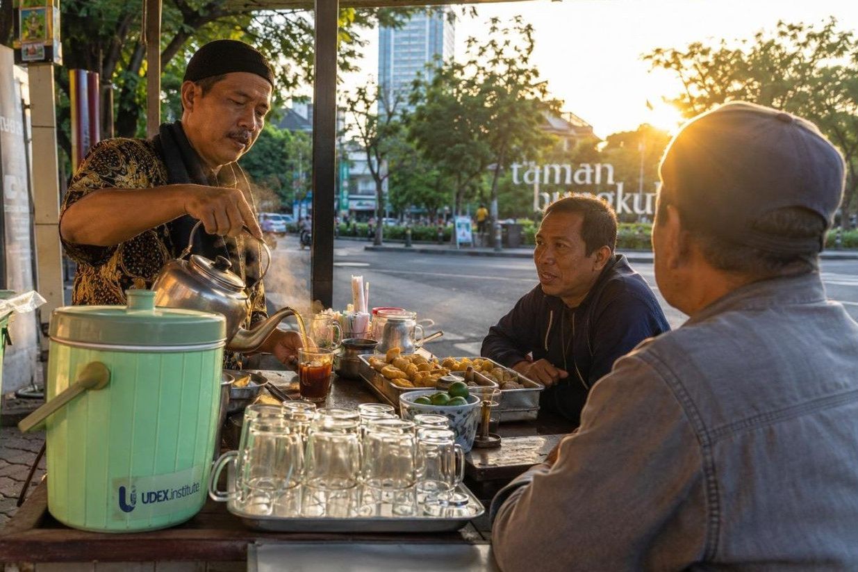 Teh Hangat Tetap Menjadi Teman Berbincang