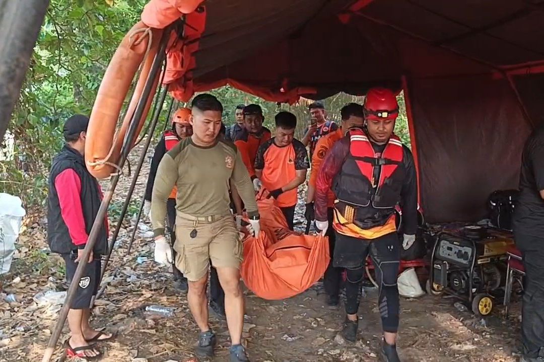 Pria Tenggelam di Kali Jagir Surabaya Ditemukan Meninggal Dunia di Hari Kedua Pencarian