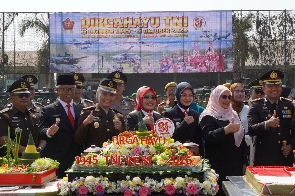 HUT ke-81 TNI, Pemkab Kediri Perkuat Sinergi Pembangunan