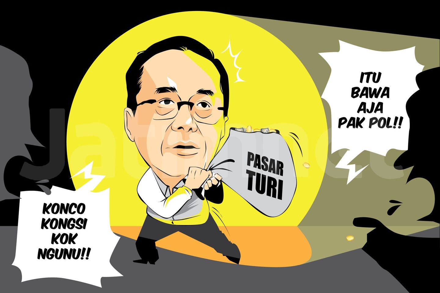 Henry Gunawan Pengembang Pasar Turi Dijemput Paksa Mabes Polri