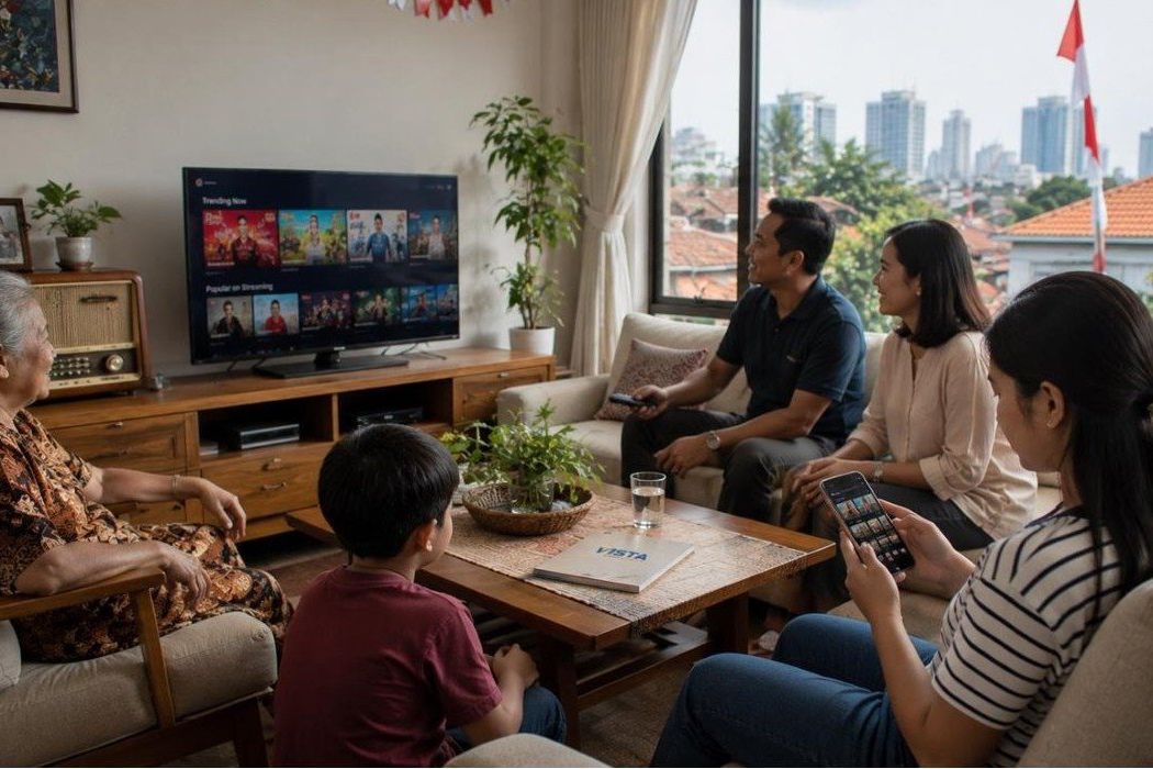 Hiburan Keluarga Indonesia dari Radio hingga Streaming