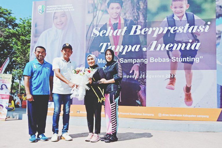 Wabup Sampang H Abdullah Hidayat Apresiasi Giat Aksi Gizi dan Launching Program Inovasi Senia One-Egg