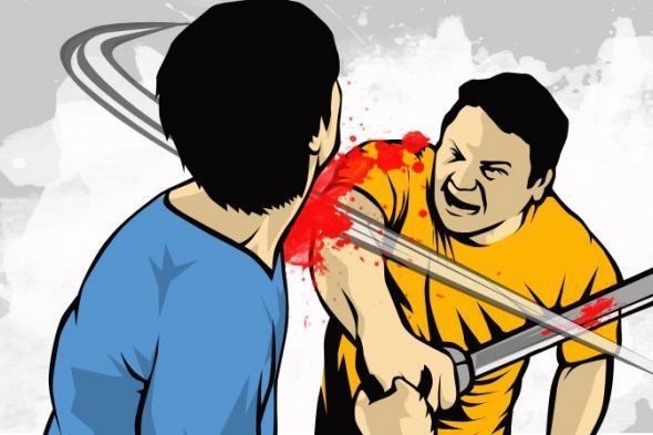 Pulang Ujian, Pelajar di Mojokerto Dibacok