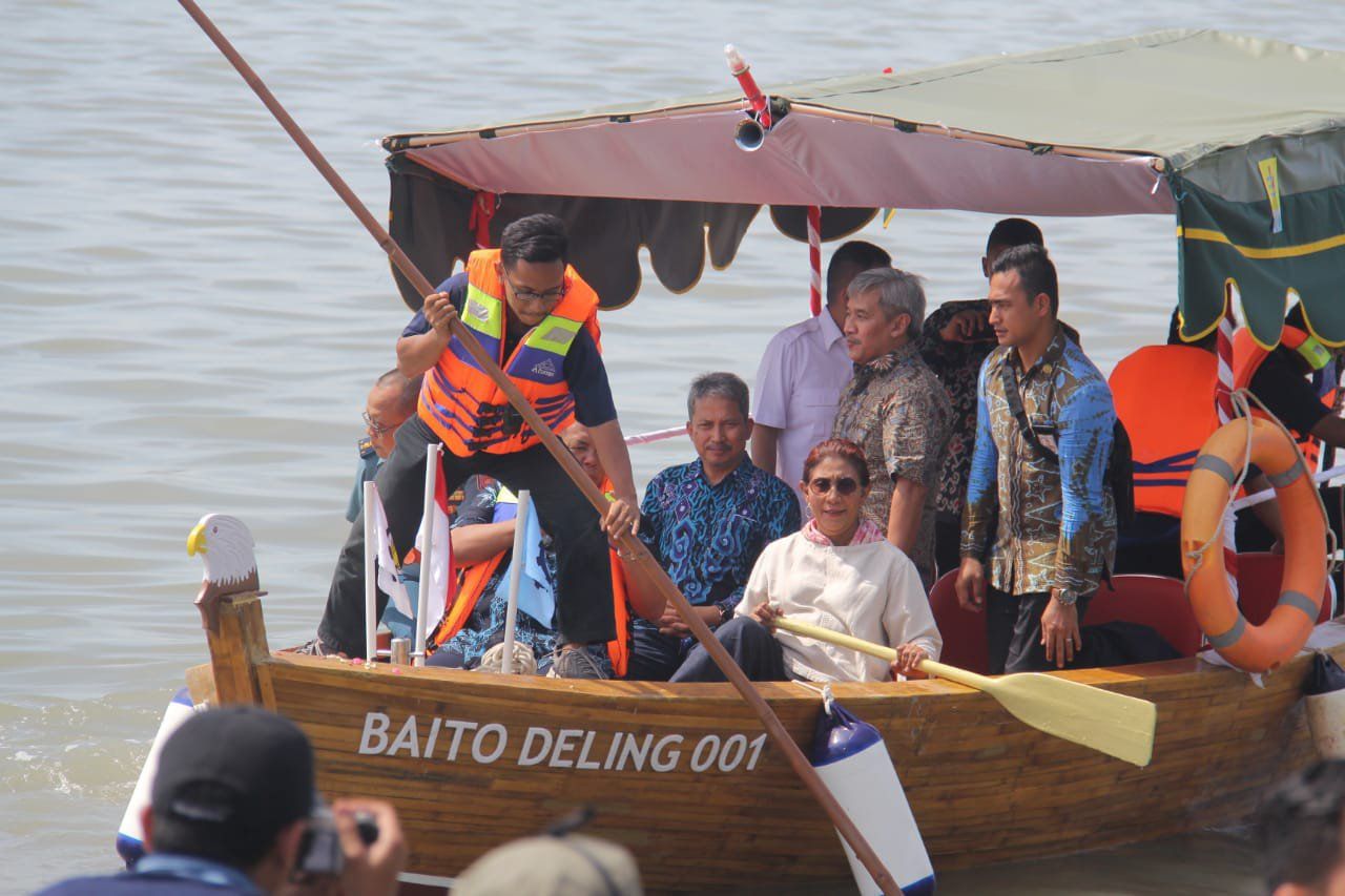 Menteri Susi Beri Apresiasi Kapal Laminasi ITS