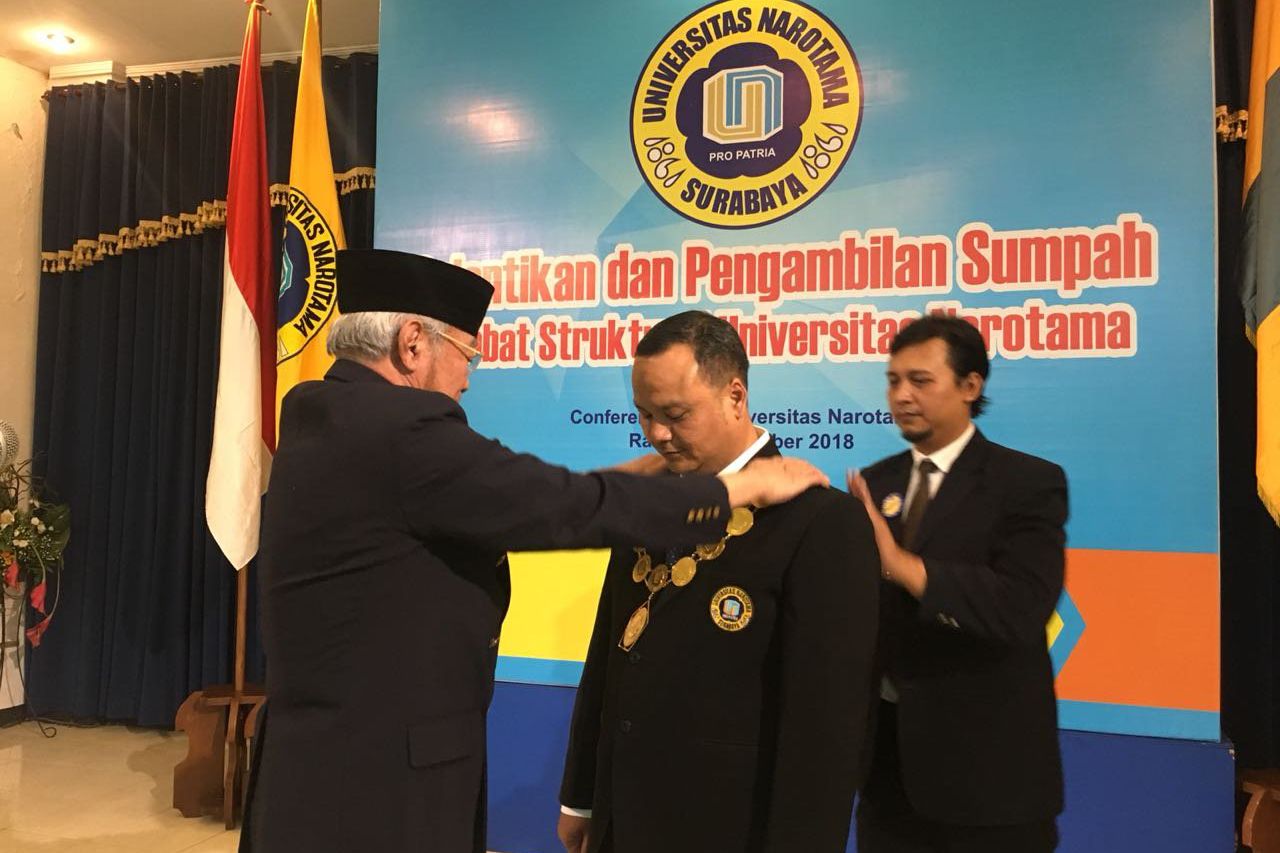 Universitas Narotama Lantik Rektor Baru