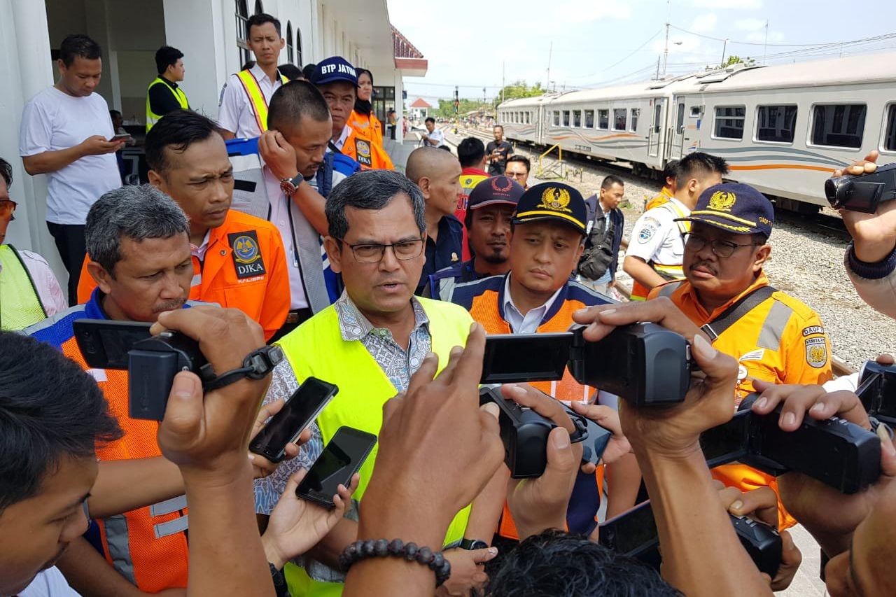 Jalur Ganda di Wilayah Daop Madiun Tersambung Total