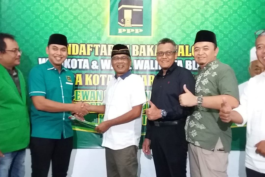 Pilkada Kota Blitar, Heru dan Nuhan Kembalikan Formulir ke PKB dan PPP