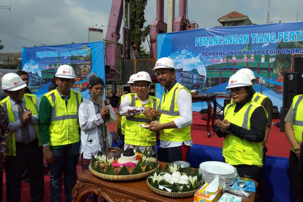 Pasar Legi Dibangun, Pemkab Ponorogo Gelar Kenduri