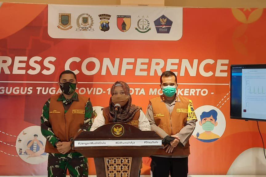 Tenaga Medis Positif Covid-19, Kota Mojokerto Zona Merah