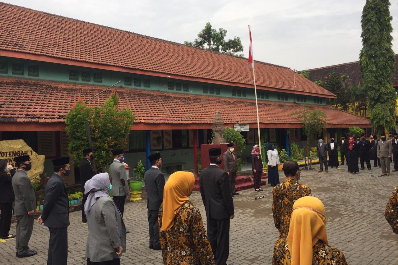 Wali Kota dan Pejabat Mojokerto Peringati Hari Lahir Pancasila di SD Bekas Soekarno Sekolah