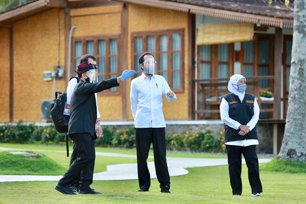 Jokowi Klaim Banyuwangi Paling Siap <em>New Normal</em>