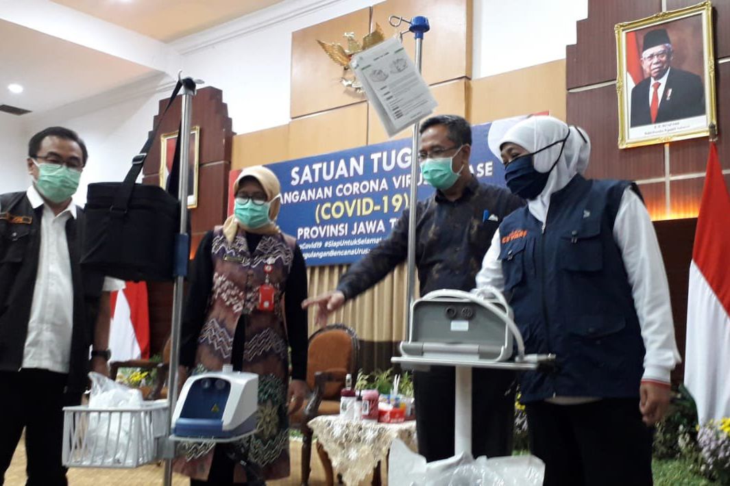 Khofifah Minta Masyarakat Apresiasi Tingkat Kesembuhan Pasien Covid di Jatim