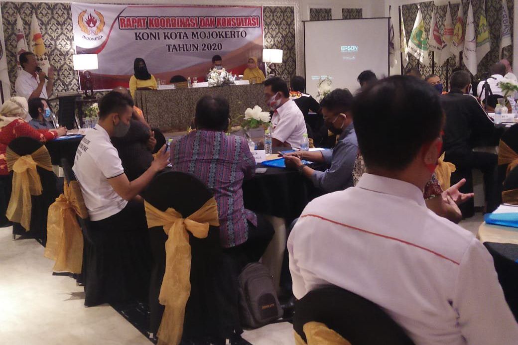 Pandemi Covid-19, KONI Mojokerto Minta Pegiat Cabor Tetap Semangat