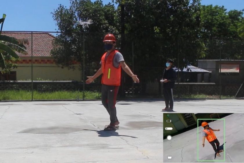 Tim ITS Ciptakan Erasty, Drone Pendeteksi Potensi Kecelakaan Kerja