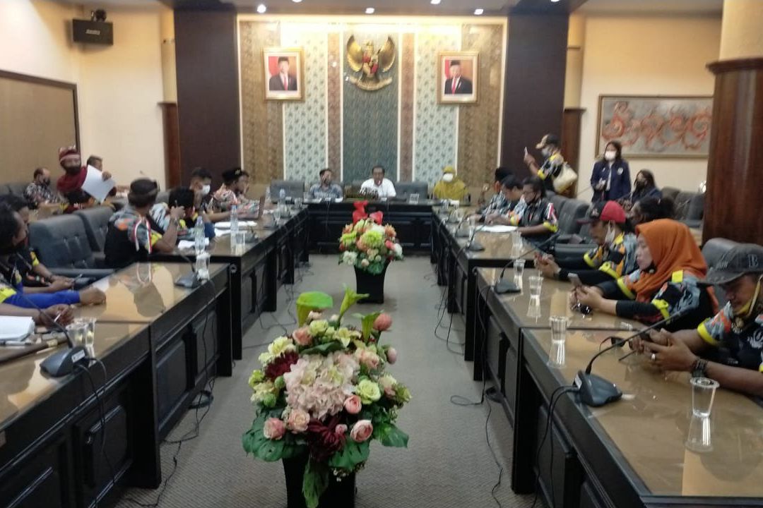Giliran GMBI Jatim Tolak UU Cipta Kerja