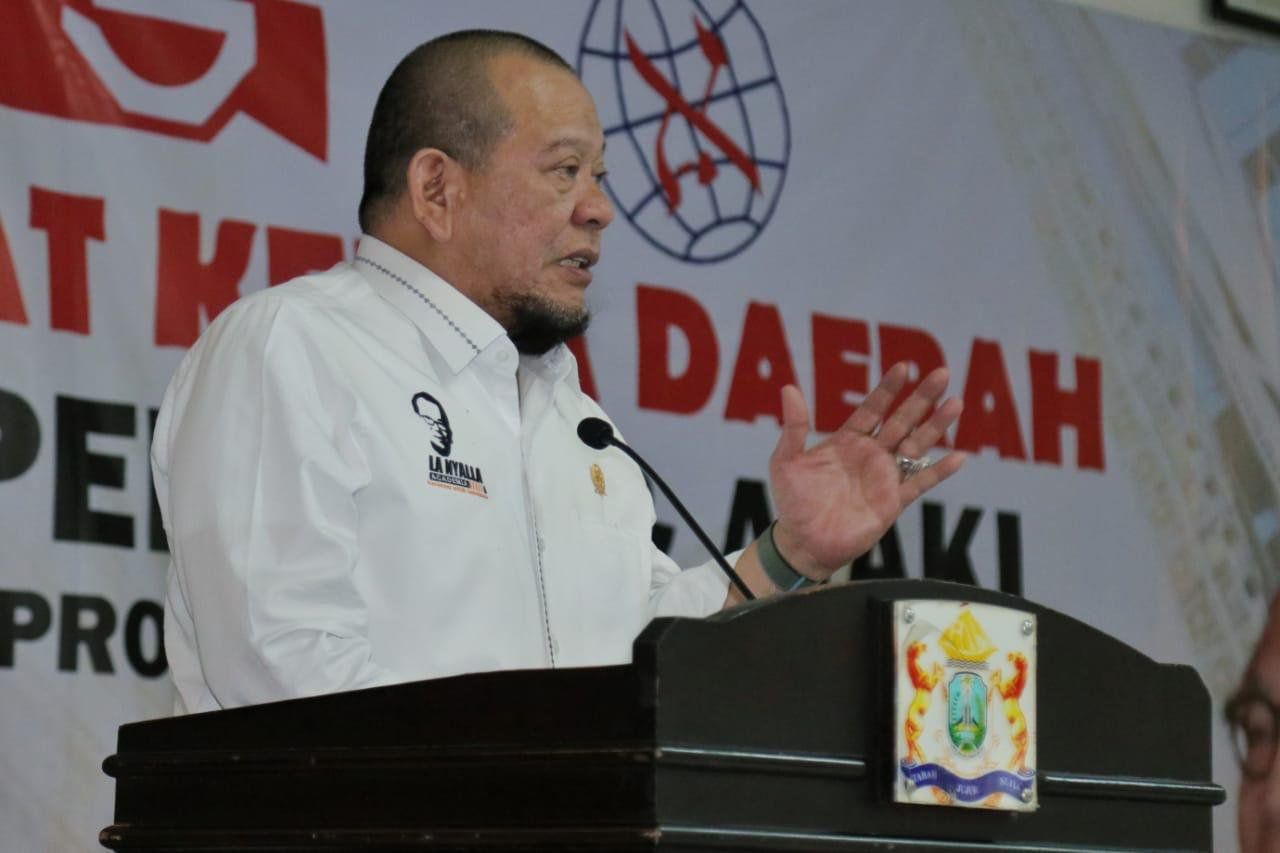 La Nyalla Ingatkan Peningkatan Kualitas Jasa Konstruksi dan Persaingan Internasional