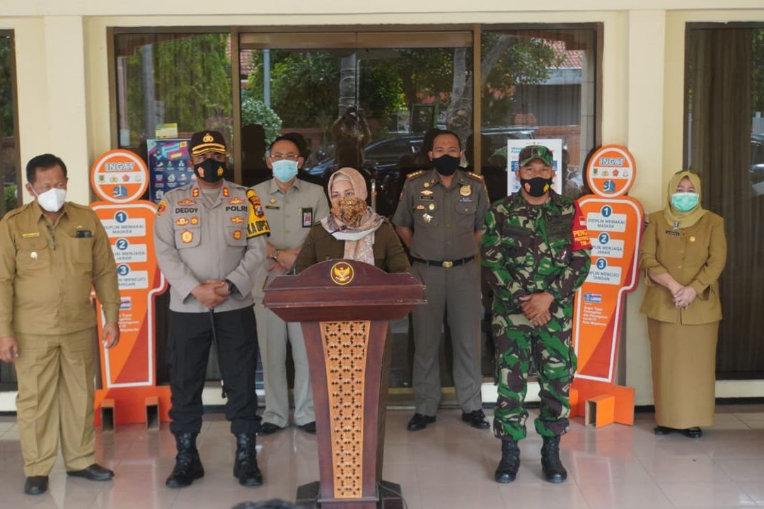 Antisipasi Lonjakan Kasus Covid Selama Libur Panjang, Jalur Keluar-Masuk Mojokerto Diperketat