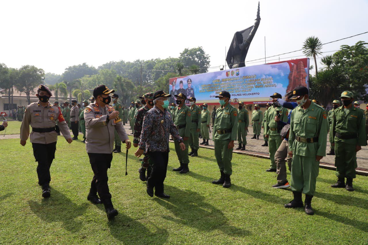 Apel Siaga Pilkada, Aparat Diimbau Jaga Kesehatan dan Tetap Bahagia