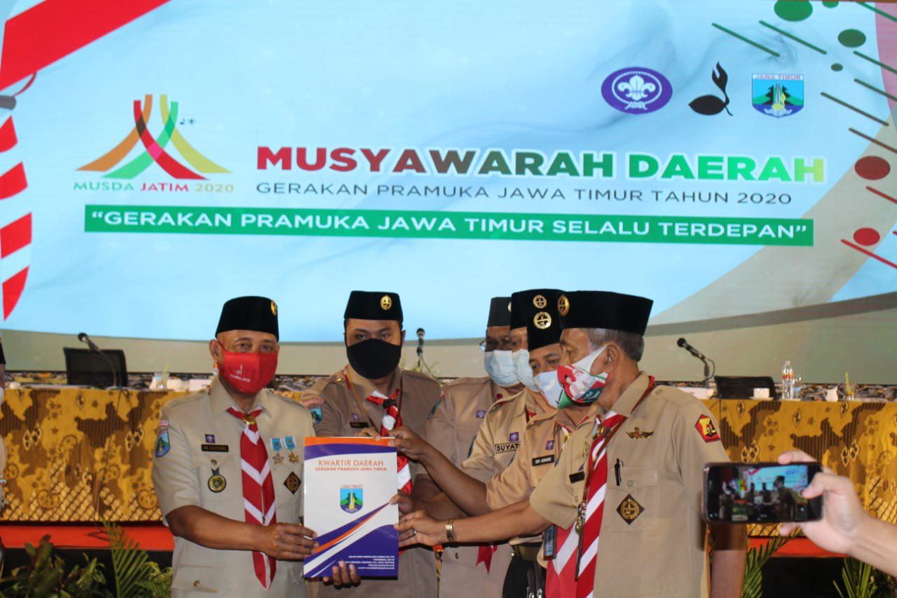 Arum Sabil Resmi Jabat Ketua Kwarda Pramuka