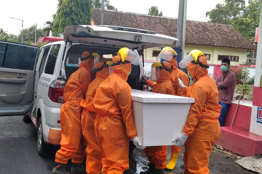 Sejak Pandemi, PMI Jember Antar 193 Jenazah Protokol Covid