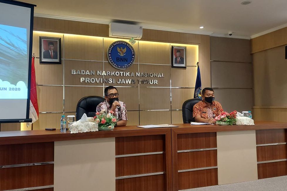 BNNP Jatim Amankan 20 Ribu Gram Sabu Sepanjang 2020