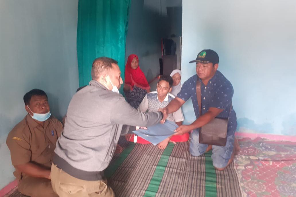 Pemkab Mojokerto Beri Santunan Duka Keluarga Muhammad Afiansyah