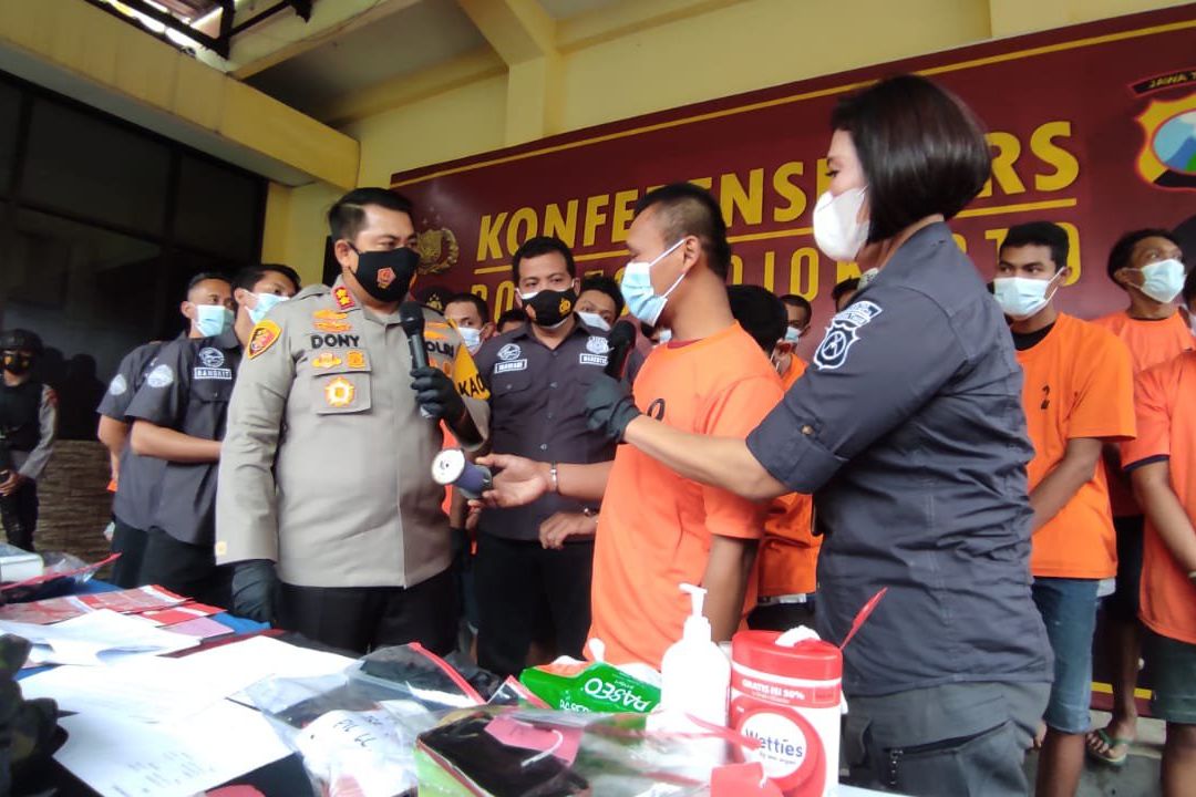 Konsumsi dan Edarkan Sabu, Pegawai Dishub Mojokerto Simpan Sabu di Lilitan Benang