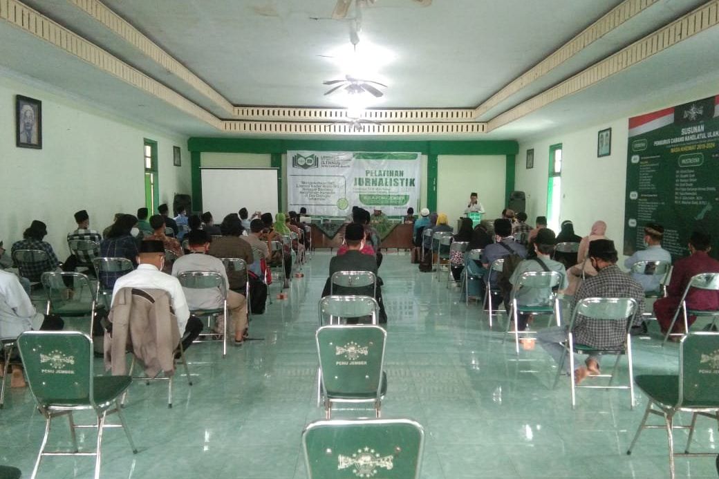 Budayakan Literasi dan Bentuk Kader Penulis, PCNU Jember Gelar Pelatihan Jurnalistik