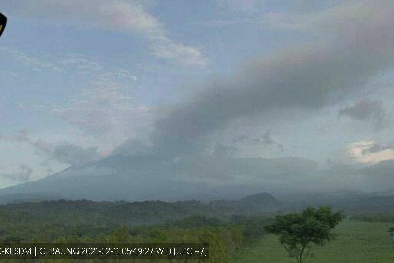 Gunung Raung Masih Erupsi, Warga Diimbau Pakai Masker dan Pelindung Mata