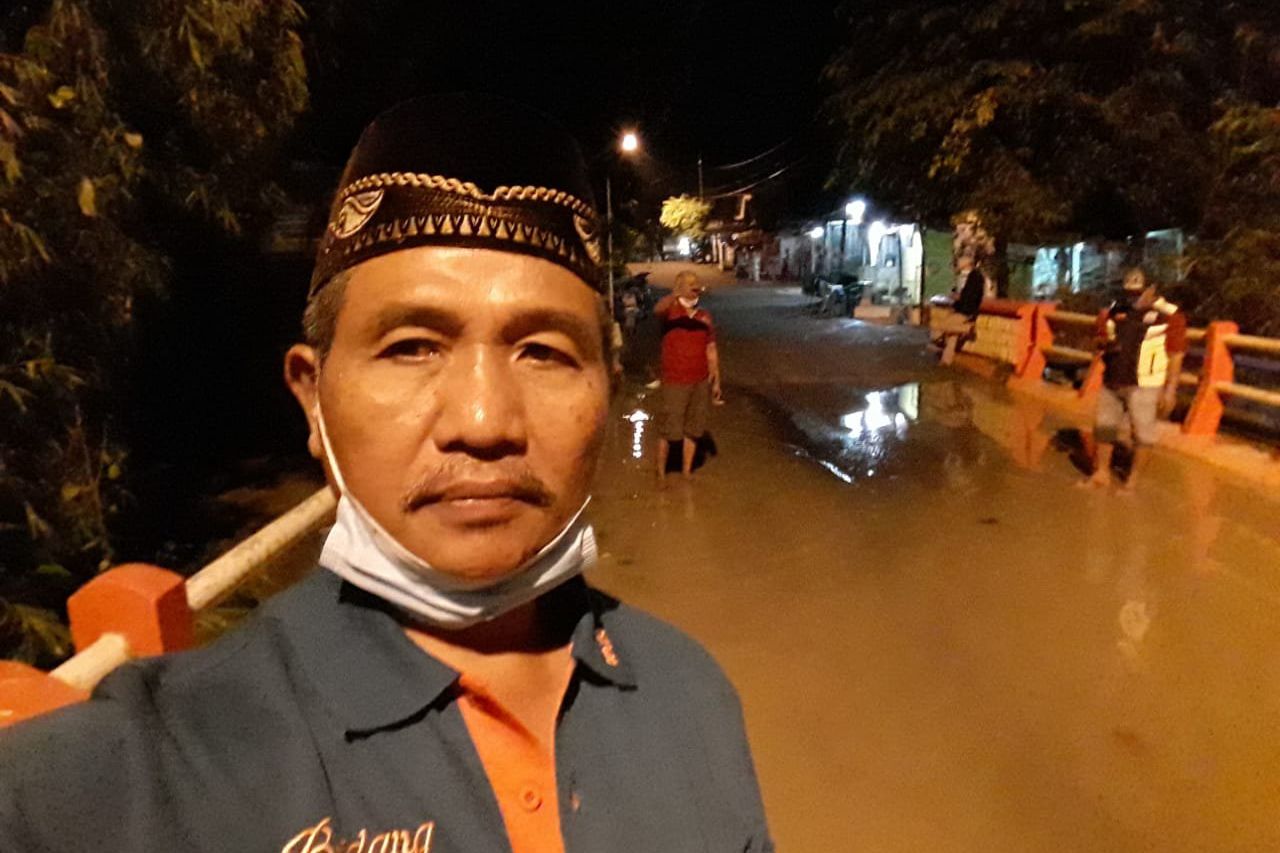 Kali Lamong Kembali Meluap, Puluhan Warga Dawarblandong Mojokerto Mengungsi
 