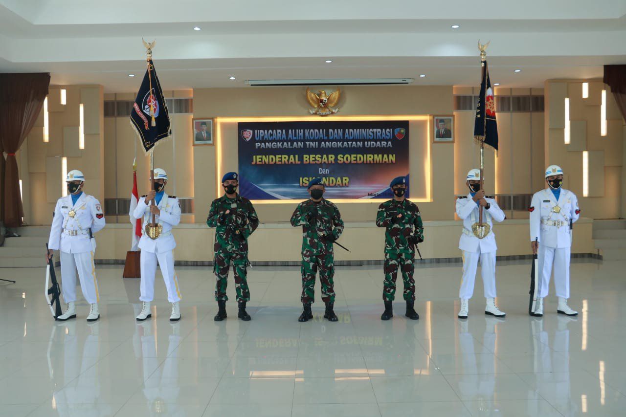 Lanud Soedirman dan Iskandar Beralih Komando