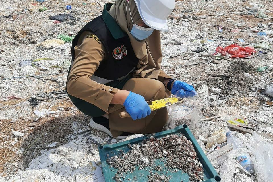 Belum Ada Kepastian, Limbah di Ngoro akan Diuji di Laboratorium Provinsi