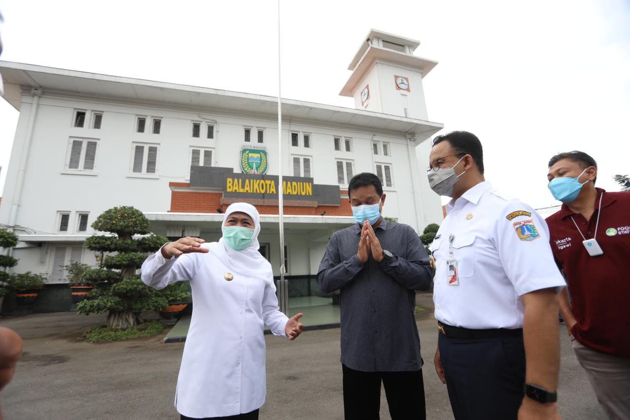 Apresiasi Tata Kota, Anies Baswedan Tertarik Kerjasama dengan Pemkot Madiun
