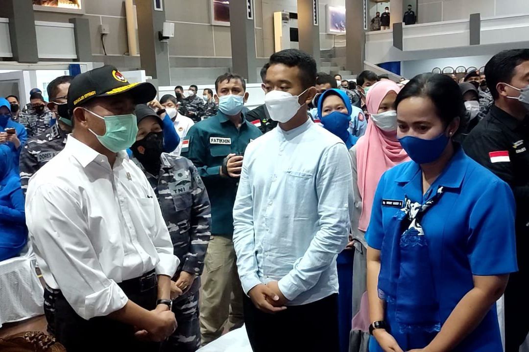 Menko PMK dan Mensos Kuatkan Moral Keluarga Awak KRI Nanggala-402