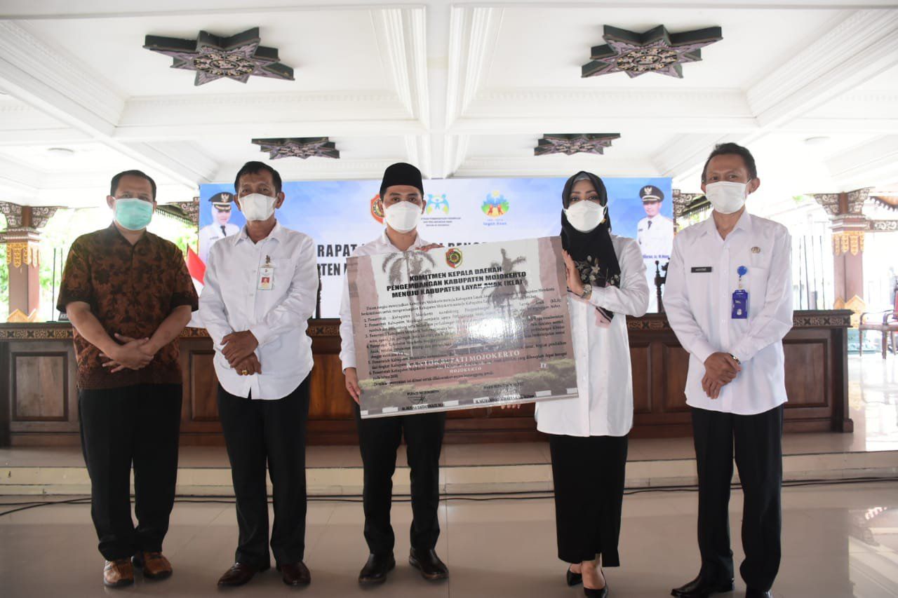 Pengembangan Menuju KLA 2021, Pemkab Mojokerto Maksimalkan Pemenuhan Hak Anak