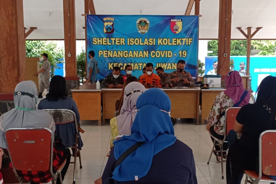 Pemkab Madiun Karantina Pekerja Migran di Sanggar Pramuka
