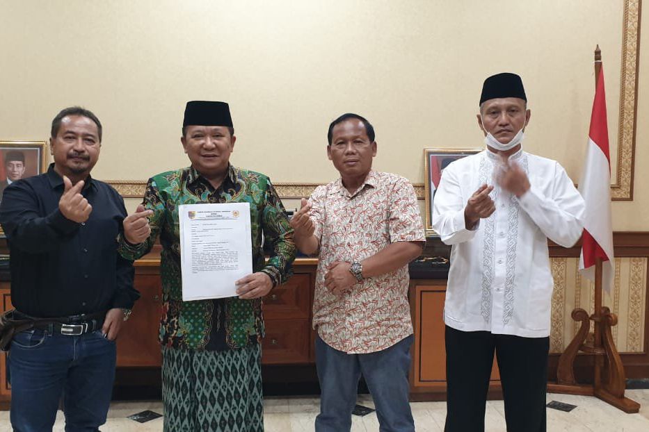 Menghadap Bupati, Ketum KONI Jember Mengundurkan Diri