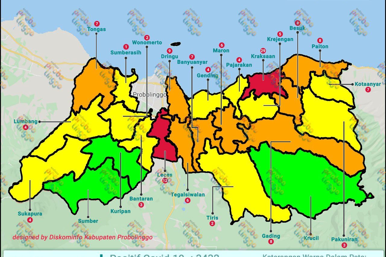 Kasus Covid di Kabupaten Probolinggo Terus Merangkak Naik