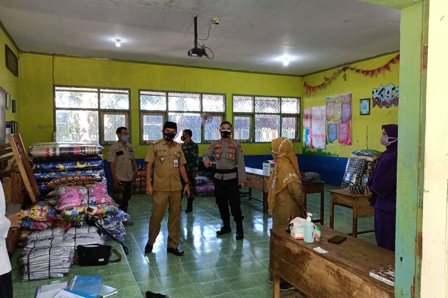 Isolasi Terpusat Pasien Covid Gejala Ringan Dipimpin Danramil