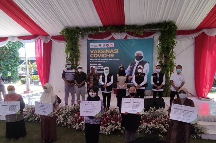 Pemprov Jatim Siap Tambah Sasaran Vaksinasi Pekerja di Kawasan Industri
