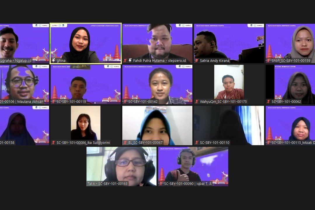 Alumni Kelas Cakap Digital Diharapkan Sebarkan Literasi Digital